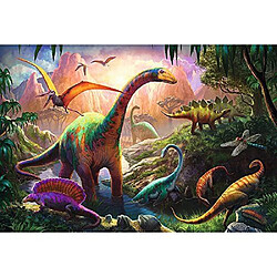 Trefl - 16277 - Puzzle - Dinosaur Pays - 100 Pièces - Multicolore