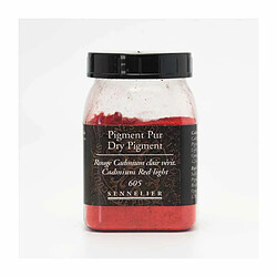 Raphael Pigment pour création de peinture - pot 120 g - Rouge de Cadmium clair véritable