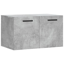 Maison Chic Armoire murale,Meuble de Rangement pour salon,cuisine Gris béton 60x36,5x35 cm Bois d'ingénierie -MN45511