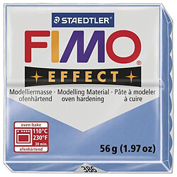 Pâte Fimo 57 g Effect Pierre précieuse Bleu agate 8020.386 - Fimo