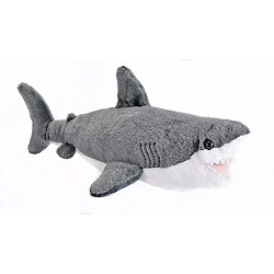 Wild Republic peluche Requin de 20 cm gris blanc