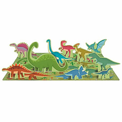 Ludendo Les dinosaures - Livre + Puzzle 40 pièces