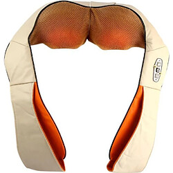 Appareil de massage shiatsu cervical cou épaule périphérique Ceinture de massage infrarouge avec adaptateur pour bureau domicile