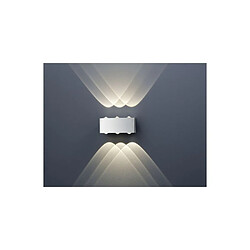 Boutica-Design Applique Aberdeen Nickel Mat 6x1W SMD LED