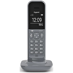 Téléphone sans fil duo dect gris avec répondeur - gigacl390aduogrey - GIGASET