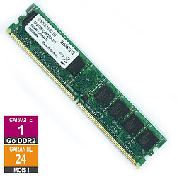 Barrette Mémoire 1Go RAM DDR2 Swissbit SEU12864D4B72EP-30R DIMM PC2-5300U 2Rx8 · Reconditionné PC2-5300 - 667MHz