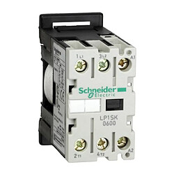 contacteur tesys k - 12a - 2 pôles - 24v dc - schneider electric lp1sk0600bd