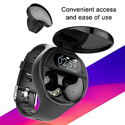 Universal Poignet Bluetooth casque sans fil casque musique écran couleur montre sport podomètre pour IOS | pas cher