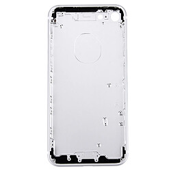 Avis Wewoo Pour iPhone 7 couverture arrière argent + porte-cartes + touche de contrôle du volume + bouton d'alimentation + de vibreur interrupteur muet couvercle du boîtier Assemblée complète pièce détachée 5 en 1