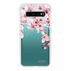 Evetane Coque Samsung Galaxy S10 Plus 360 intégrale avant arrière transparente