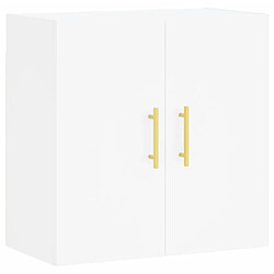 vidaXL Armoire murale blanc 60x31x60 cm bois d'ingénierie