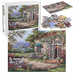 Universal Puzzle 1000 pièces motifs de jardin jeu de décompression