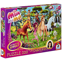 Schmidt Spiele- Puzzle Mia Und Me Scintillement-dans Centopia 200 Pièces, 56069 