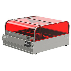 Graveur laser Creality Falcon2 Pro 22 W, assistance pneumatique intégrée, couvercle visible incurvé, caméra intégrée - 400 x 415 mm