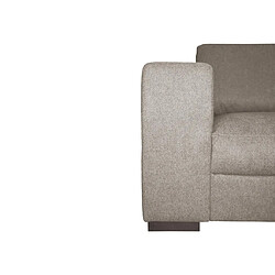 Acheter Vente-Unique Canapé d'angle gauche en tissu beige MESETA