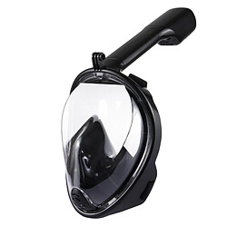 Acheter Wewoo Masque de plongée noir pour GoPro HERO6 / 5/5 Session / 4 Session / 4/3 + / 3/2/1, Xiaomi et autres caméras d'action, Taille L / XL 220mm Tube Sports nautiques Équipement de complet Dry Snorkel