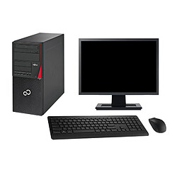 PC Tour Fujitsu P720 Ecran 27" Intel i7-4770 RAM 8Go SSD 960Go Windows 10 Wifi - Occasion