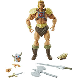 Mattel Les Maîtres de l?Univers Masterverse Figurine de combat articulée Musclor 18 cm, inspirée de la série animée ``Révélation``, jouet pour enfant dès 6 ans, HDR37 pas cher