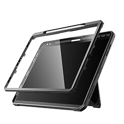 Supcase Coque Intégrale pour iPad Pro 12.9 Antichoc avec Béquille Noir