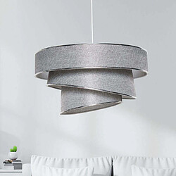 Hanah Home Suspension en métal et coton Couper gris.