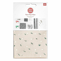 Rico Papier patch Gris branches 30 x 42 cm 