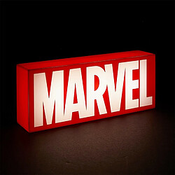 Paladone Lampe 3D logo MARVEL, sous licence officielle, 2 modes d'éclairage, USB ou piles