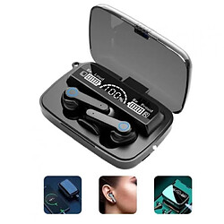 Avis NC CL24390-TWS M19 Bluetooth Earbud, casque sans fil, annulation de bruit, stress de basse, casque de jeu de sport avec micro LED Pow