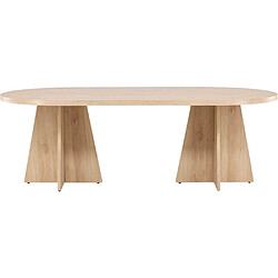 Avis Venture Home Table de repas ovale Bootcut naturel.