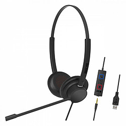 Casques avec Microphone SPC 4725A Noir 