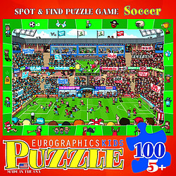 Acheter Eurographics Spot et trouver Soccer Mo Puzzle (100 pièces)