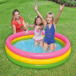 INTEX Piscine gonflable Sunset 3 anneaux 147x33 cm