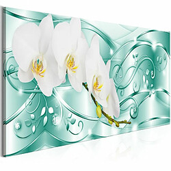 Paris Prix Tableau Imprimé Flowering Narrow Green 45 x 135 cm 