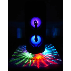 Inovalley Enceinte lumineuse Bluetooth KARAOKE 400W LIGHTSOUND