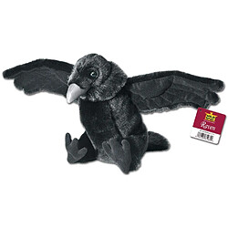 Wild Republic peluche corbeau de 30 cm noir 