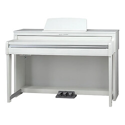 classic Cantabile DP-A 610 Piano Numérique Blanc mat Set inclus Banquette piano, casque, livre.