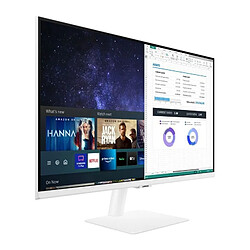 Avis Ecran 27" Samsung Smart Monitor M5 S27CM500EU Noir 1920 x 1080 VA 16:9 4ms 250cd/m² Max 60Hz 2xHDMI 2xUSB 2,0 Pied réglable en inclinaison