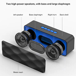 Avis Yonis Enceinte Bluetooth Portable Design Son 3D TWS 10H Autonomie