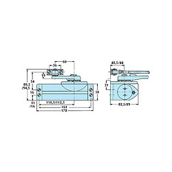 DORMAKABA Fermeporte modèle TS 59