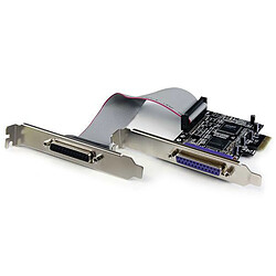 Startech Carte PCI Express avec 2 ports parallèles DB25 - Low Profile