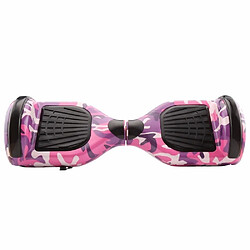 Air Rise HOVERBOARD 6,5 POUCES LED Camouflage ROSE BLUETOOTH+ SAC+ TÉLÉCOMMANDE