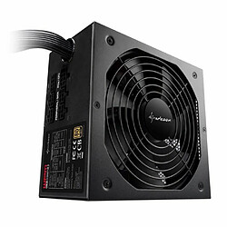 Sharkoon WPM Gold Zero 550 W - Alimentation PC, certifié PLUS GOLD, semi-modulaire - 4044951026548