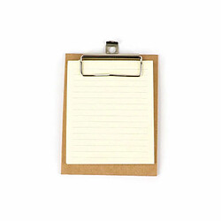 Graines Creatives Mini clipboard kraft 13 x 10 cm