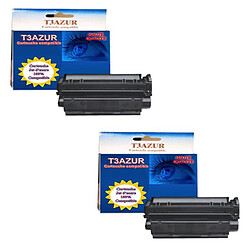 T3Azur C7115X - 2 Toners génériques HP LaserJet 1000, 1005 , 1150, 1200, 1220, 1300, 3300, 3310, 3320MFP, 3330MFP, 3380 