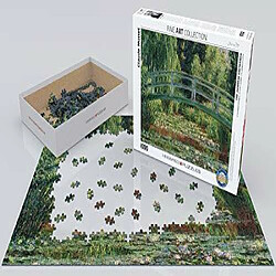 Avis Eurographics La passerelle japonaise par claude Monet (1000 piAces) Puzzle (6000-0827) Vert