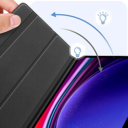 Avis Avizar Étui pour Samsung Tab S9 Plus Support Rotatif Collection Flip Cover Spin Bleu