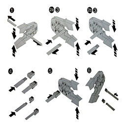 Kalea-Informatique Pince à Sertir les Fiches RJ45 / 8P8C - RJ12 / 6P6C - RJ11 / 6P4C - Avec Crémaillère