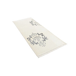 Vidal Tapis de couloir en laine 201x79 beige Darya