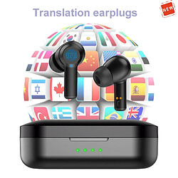 GUPBOO 2022 nouveau traducteur écouteur 80 langues traduction instantanée traducteur vocal intelligent sans fil Bluetooth traducteur écouteur pas cher