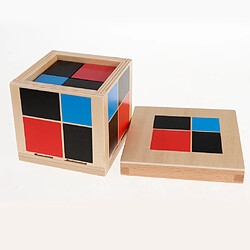 2 Ensemble Montessori Binomiale + Trinomiaux Cube Jouet Enfants Mathématiques