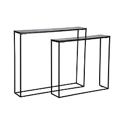 Aubry Gaspard Consoles en métal zinc antique (Lot de 2). Consoles en métal zinc antique (Lot de 2)